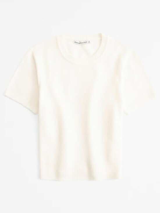 Abercrombie & Fitch Tops - Abercrombie & Fitch Women's Crew Sweater Tee